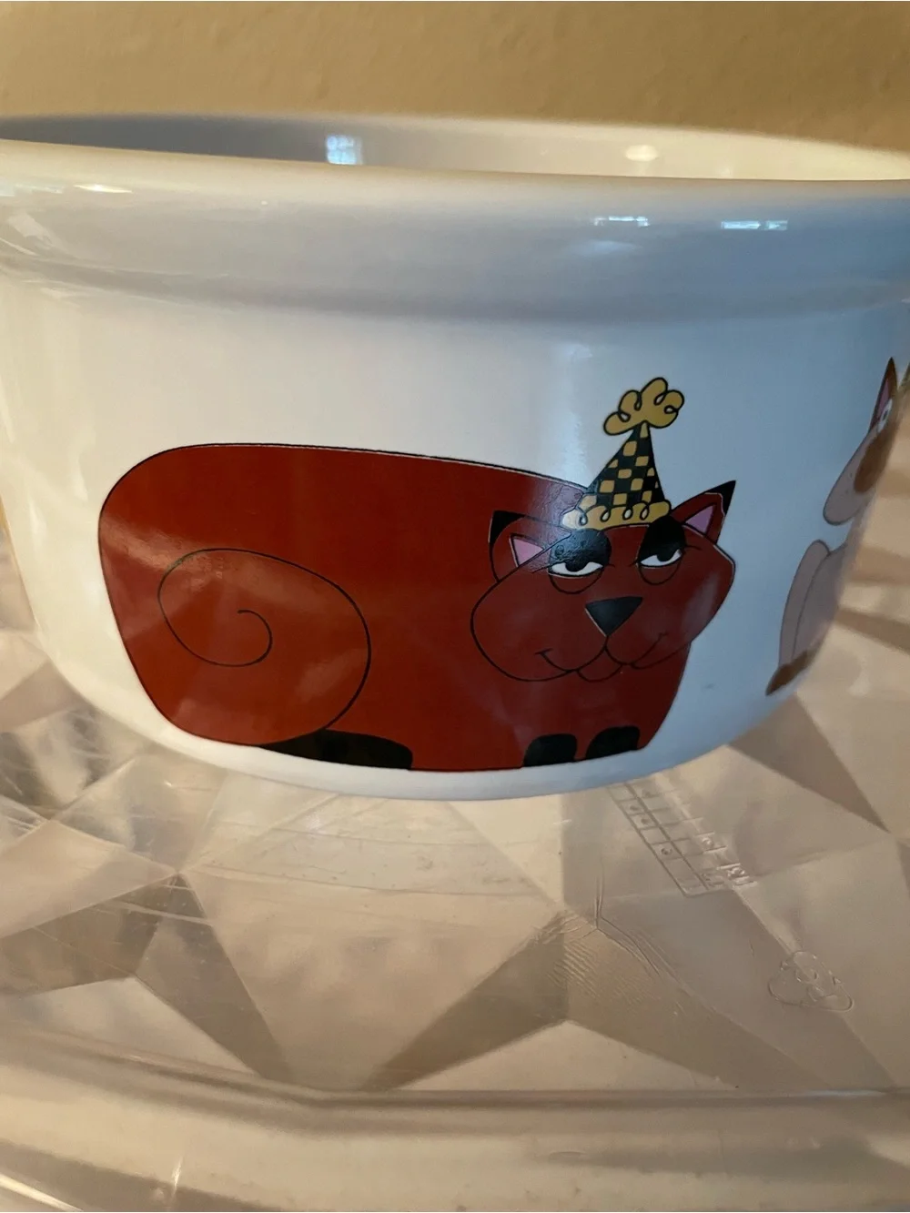 Ursula Dodge Cat Party Cat Dish
